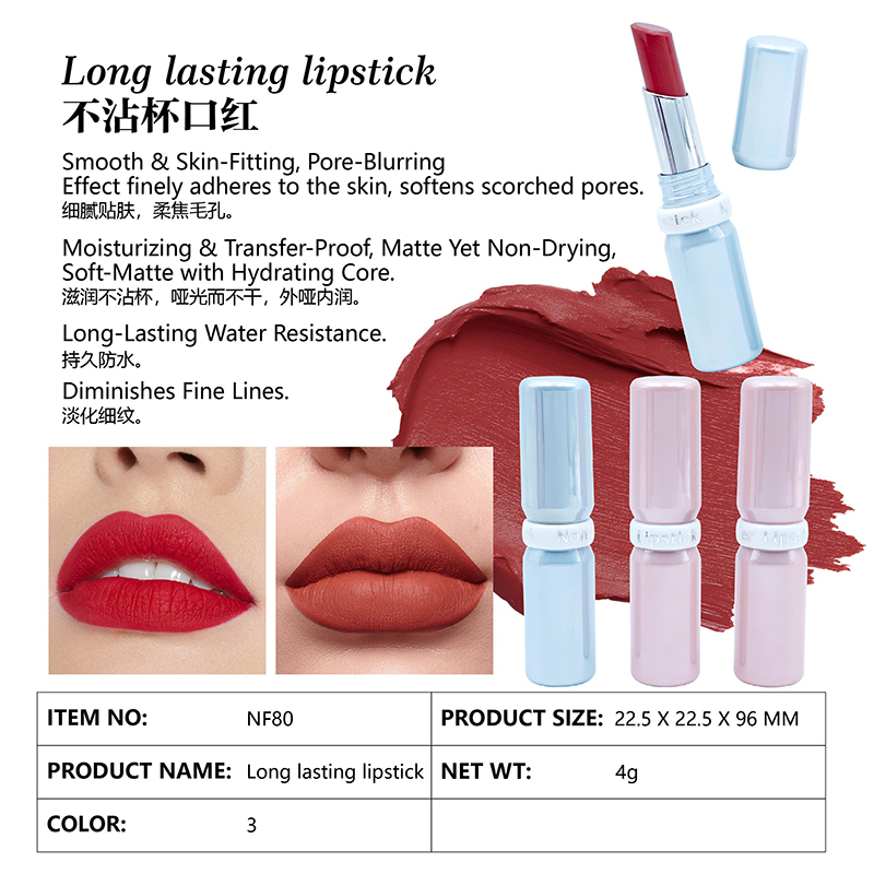 Long lasting lipstick