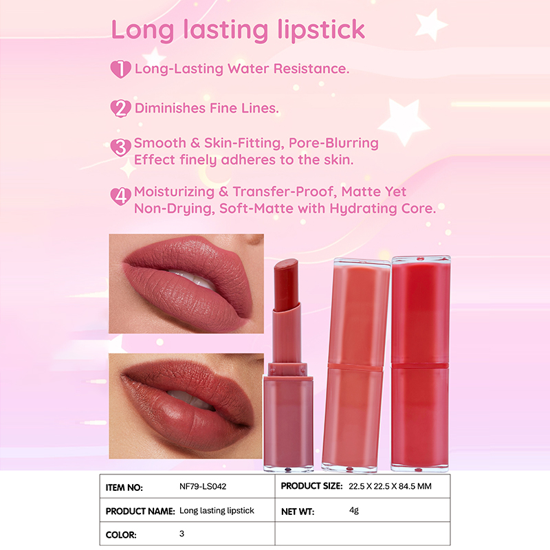Long lasting lipstick
