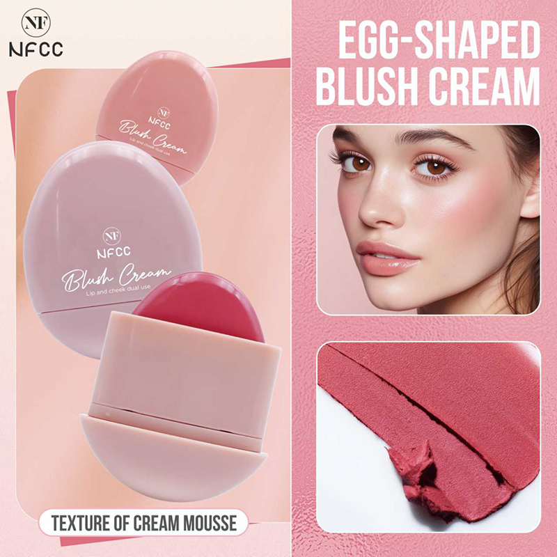 EGG-SHAPEDBLUSH CREAM